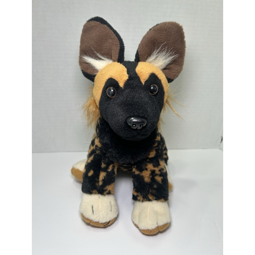 Wild Republic African Wild Dog / Calico Hyena Plush Stuffed Animal Soft Toy 12"